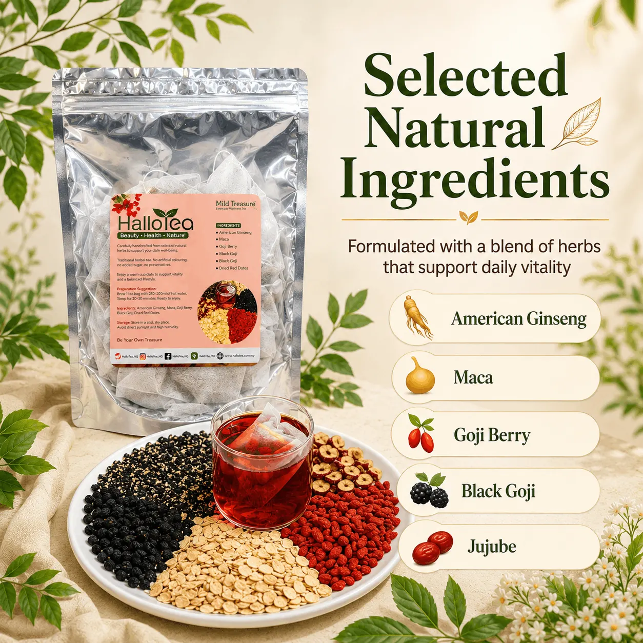 Hallo Natural Energy Booster 5